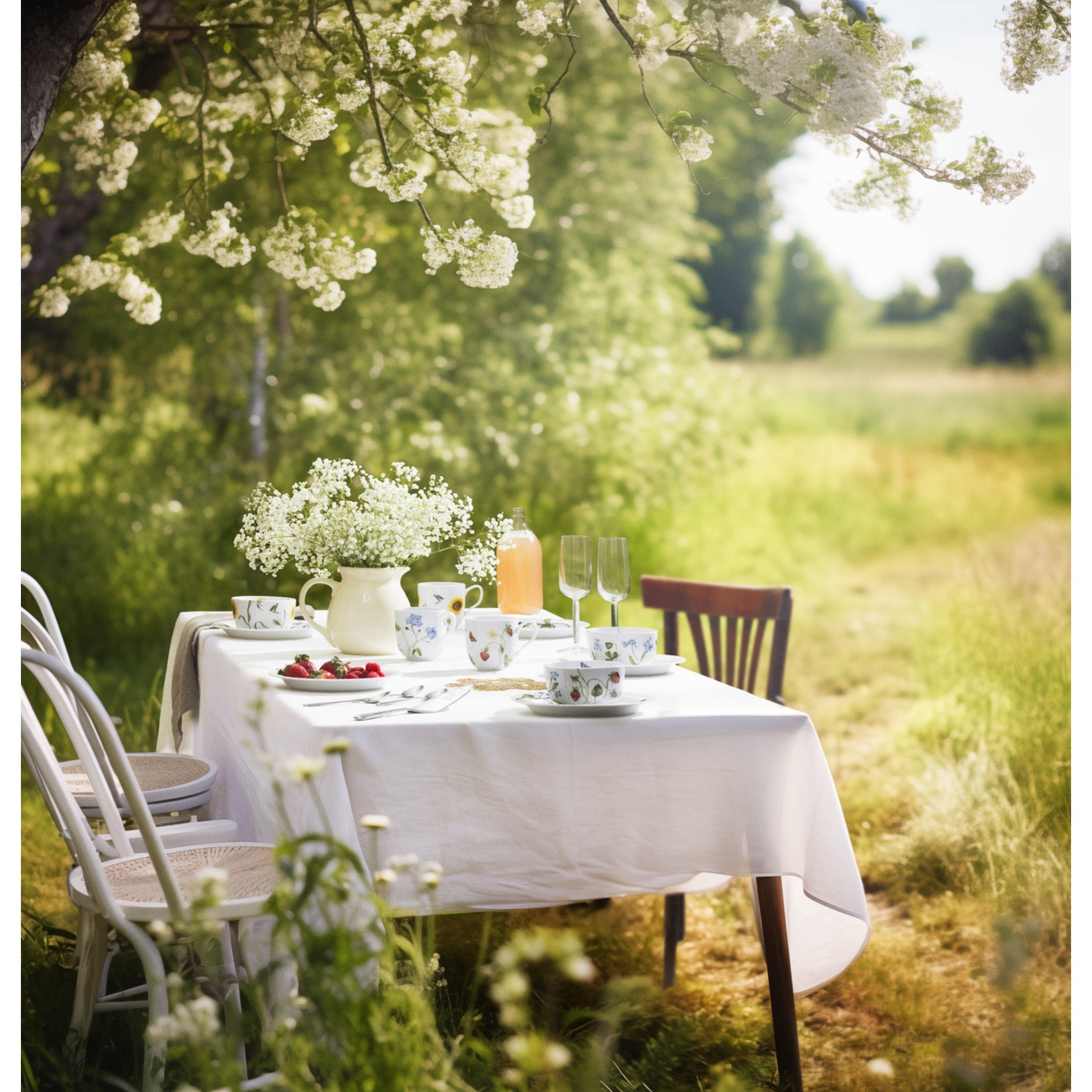 Kähler Design Hammershøi Summer Becher Sunflower