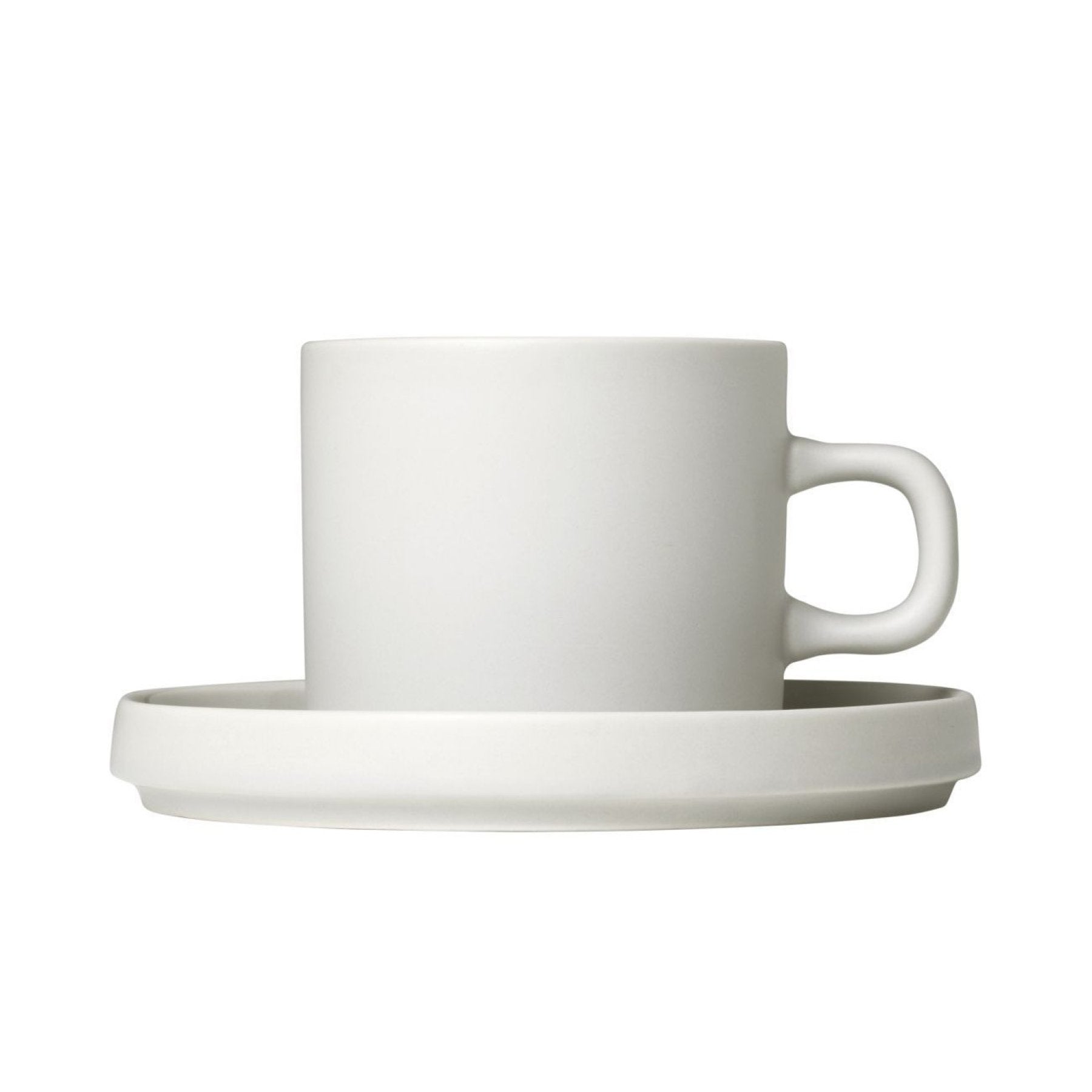 blomus PILAR Kaffeetasse mit Untertasse 2er-Set