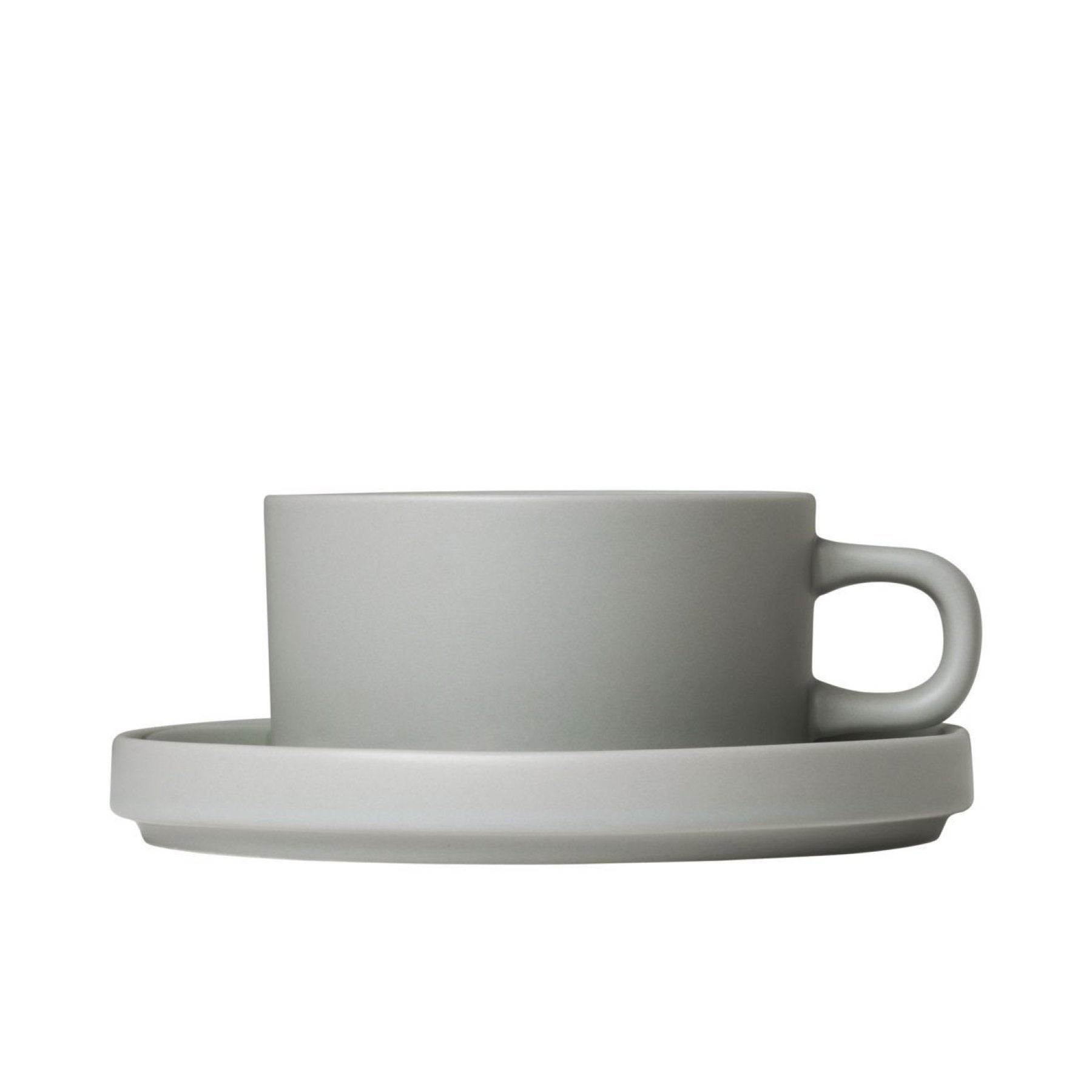 blomus PILAR Teetasse mit Untertasse 2er-Set