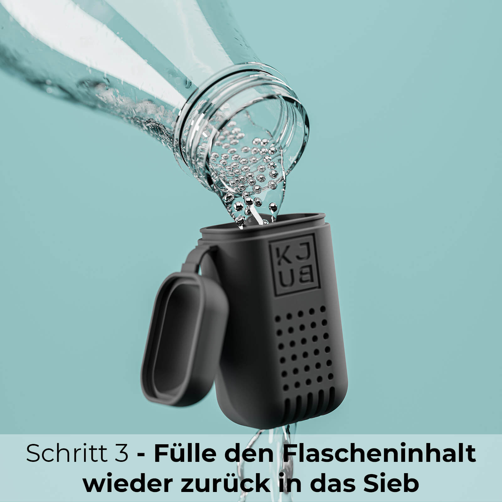 KAWENTSMANN X KJUB Reinigungsperlen Edelstahl Beads