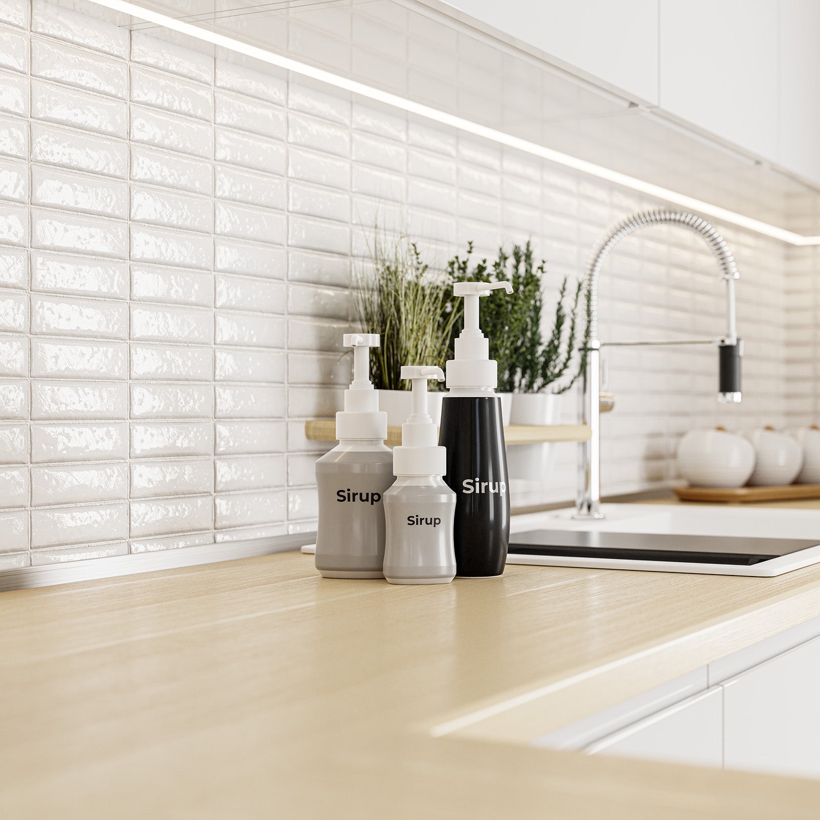 KAWENTSMANN X KJUB Dosierpumpe für Sirupflaschen