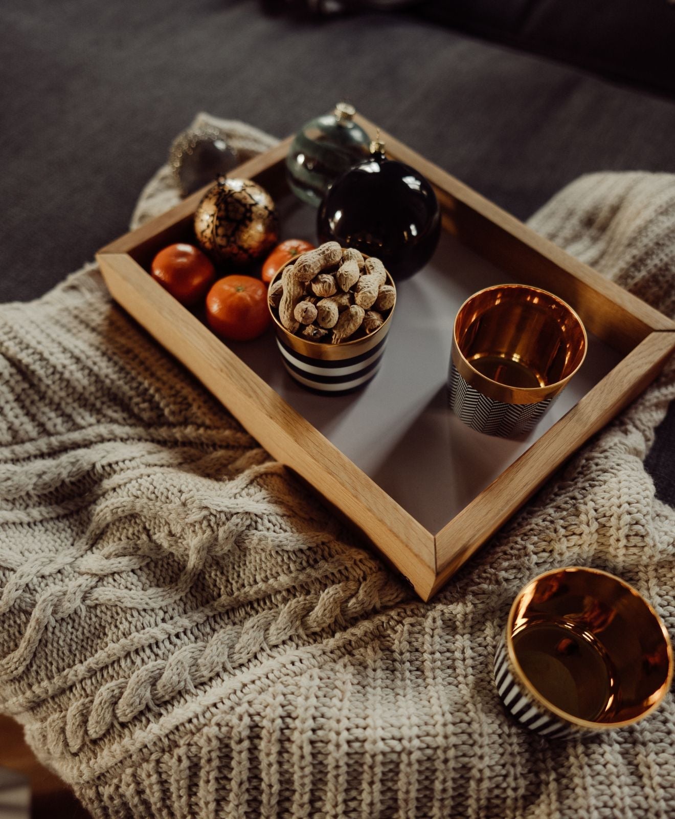 Holztablett Eiche | Serviertablett ALMA