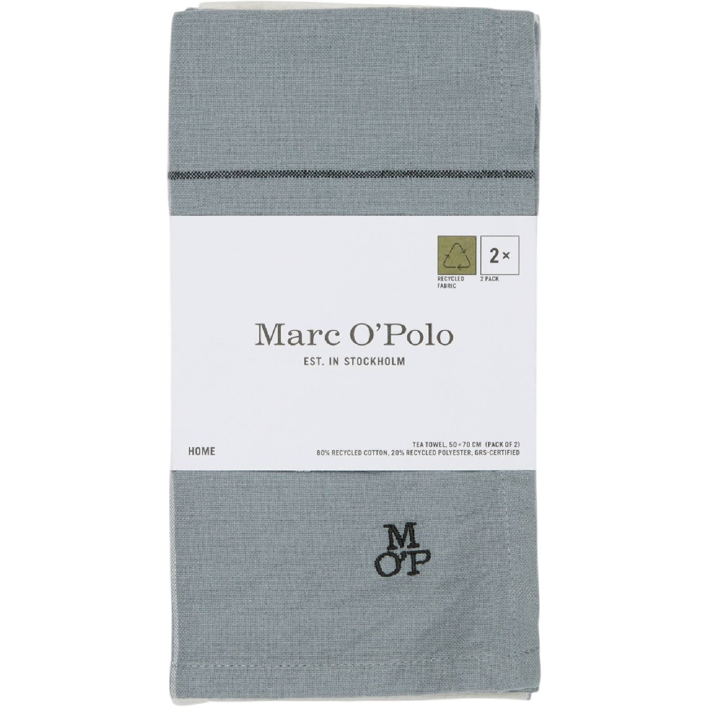 Marc O'Polo Karo Geschirrtuch 2er Set
