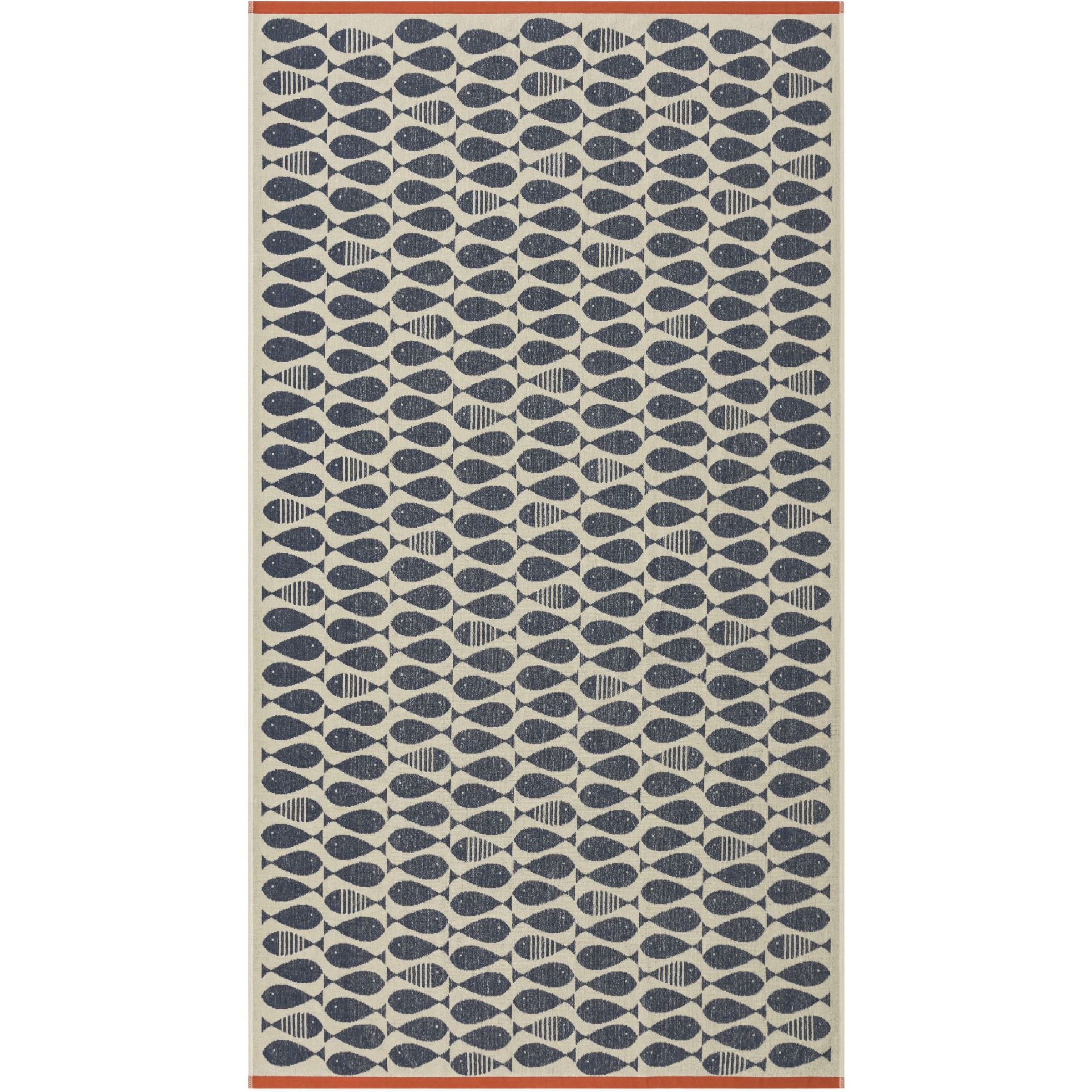 David Fussenegger PLAYA Sardines Frottee-Strandtuch