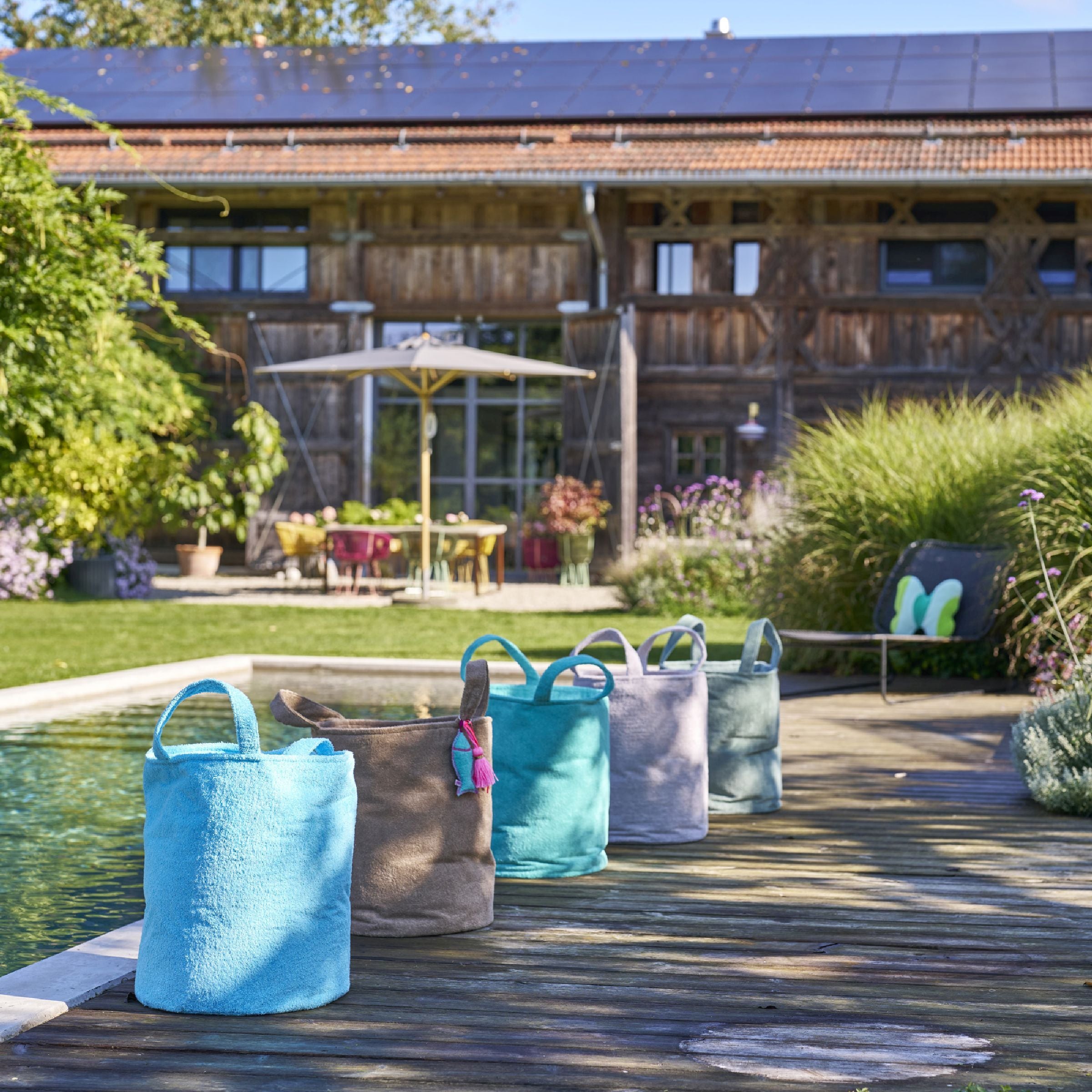 farbenfreunde Fresh Frottee Keeper for all Wäschekorb