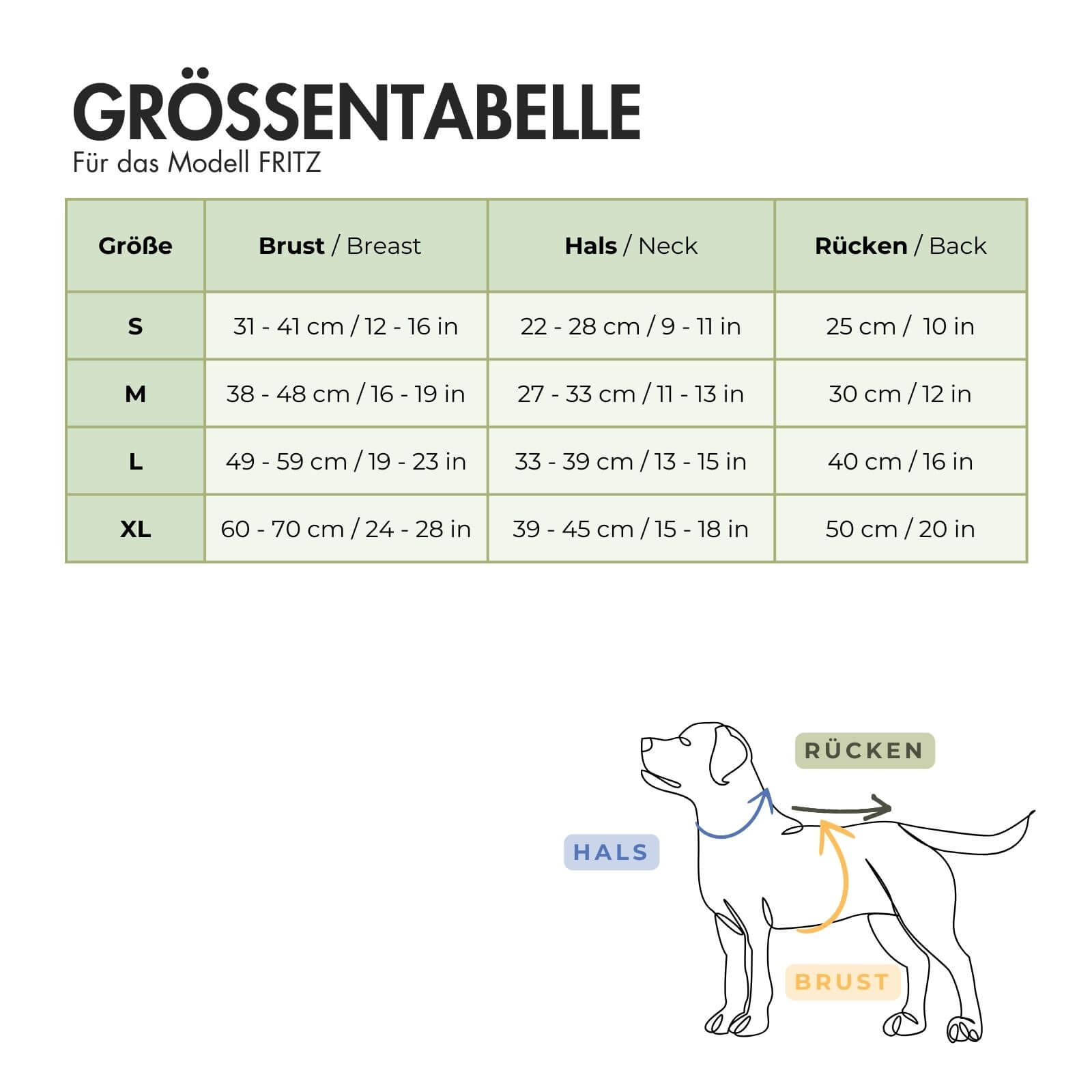 Hundejacke FRITZ Schwarz