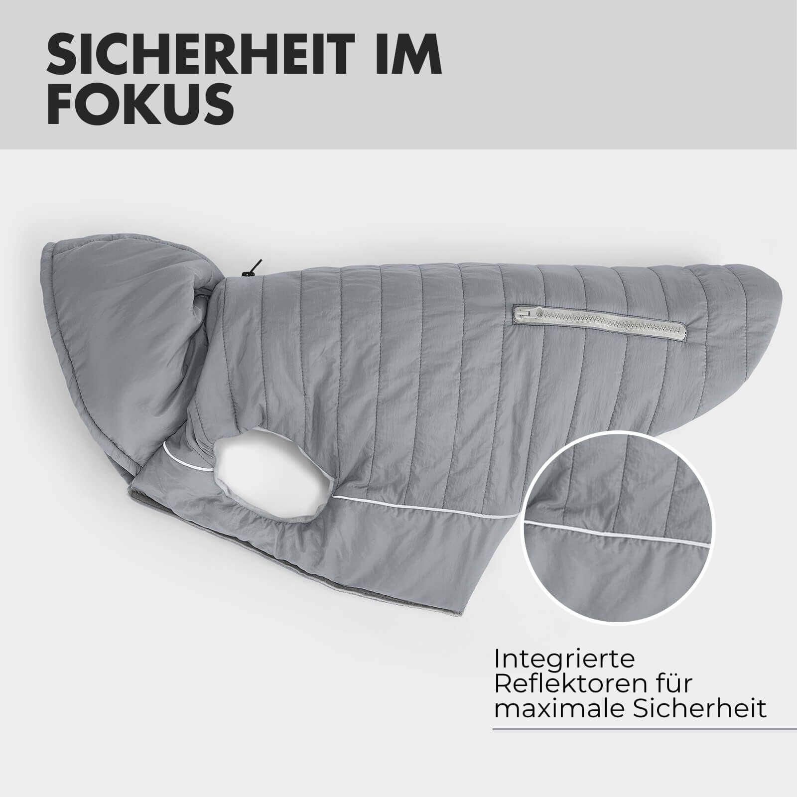 Hundejacke IMMI Grau