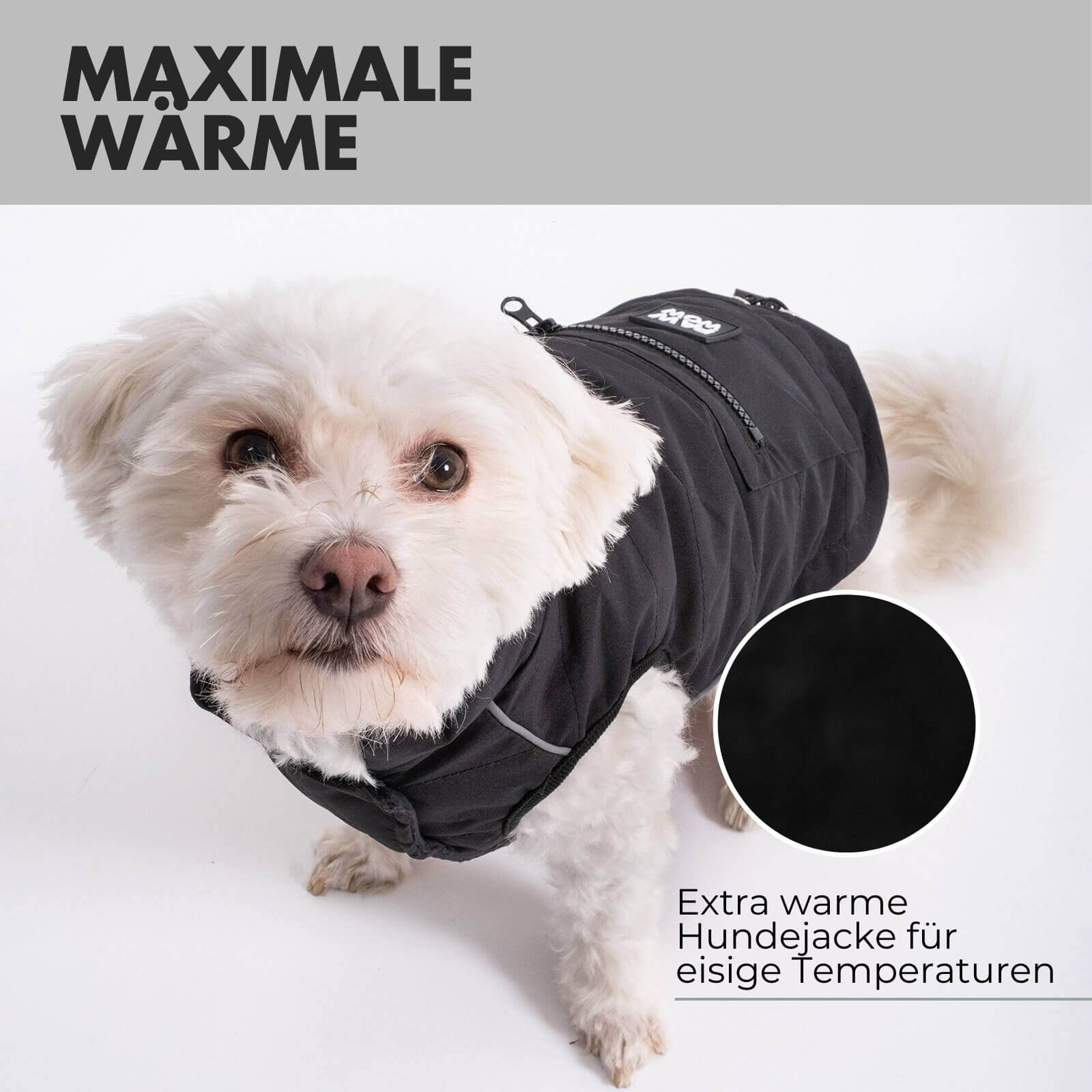 Hundejacke TONI Schwarz