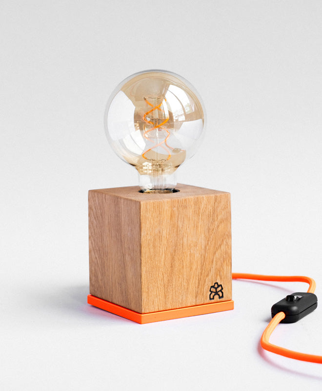 Tischlampe Holz LORENZ